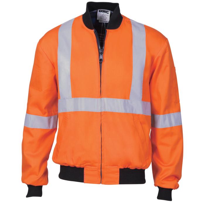 HiVis Cotton Bomber Jacket with 