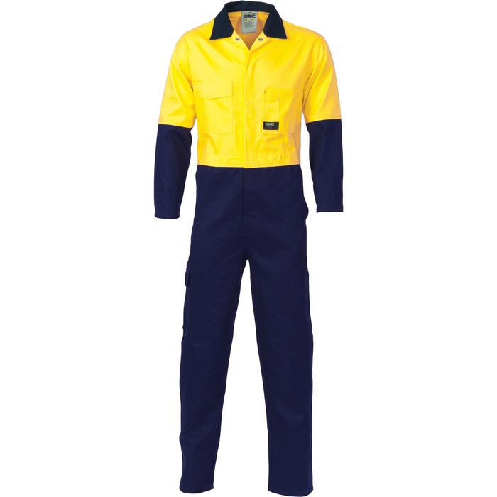 HiVis Two Tone Cott on Coverall
