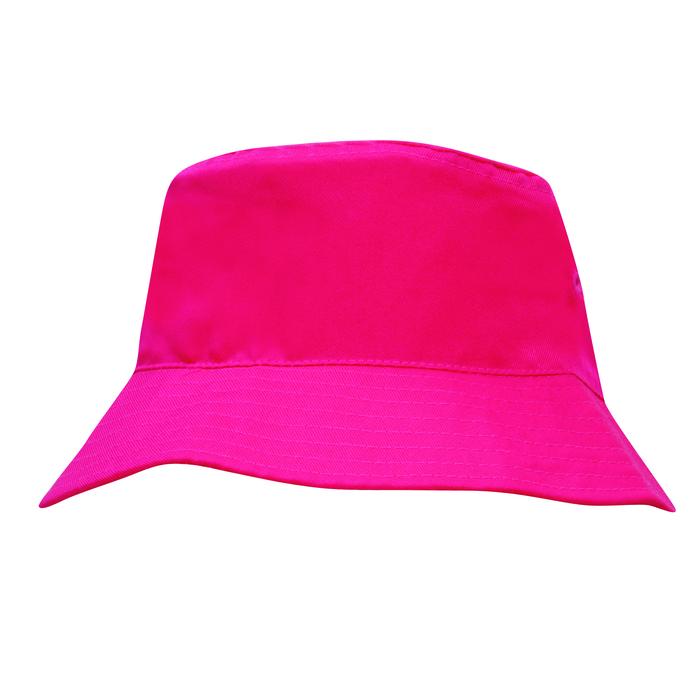 Breathable Poly Twill Kids Bucket Hat
