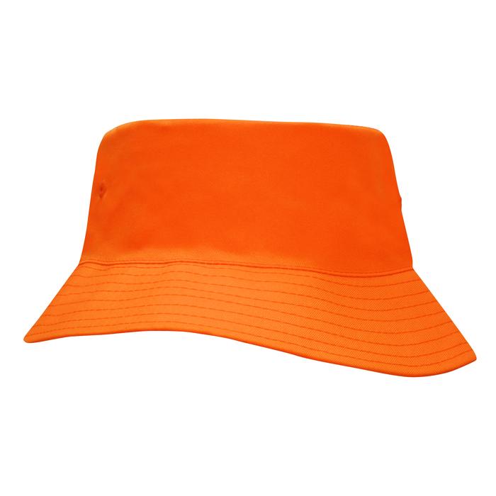Breathable Poly Twill Youth Bucket Hat