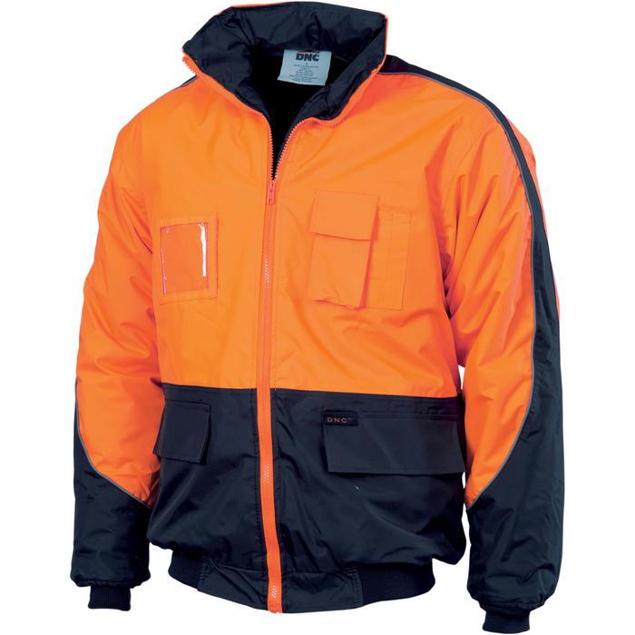 HiVis Contrast Bomber Jacket