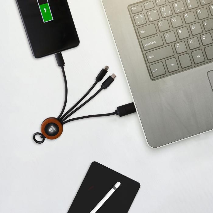 Light Up Charging Cable - Round Shape