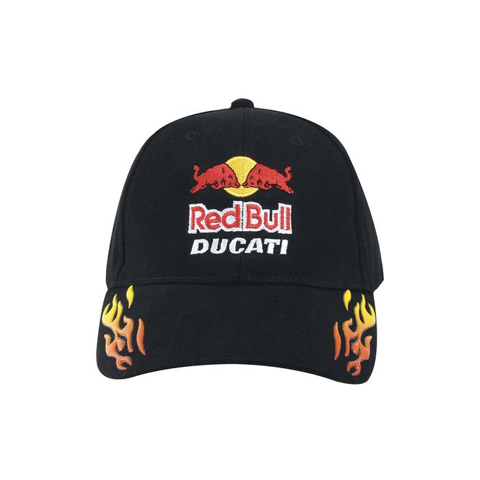 Brushed Heavy Cotton Cap with Sonic Weld Flames