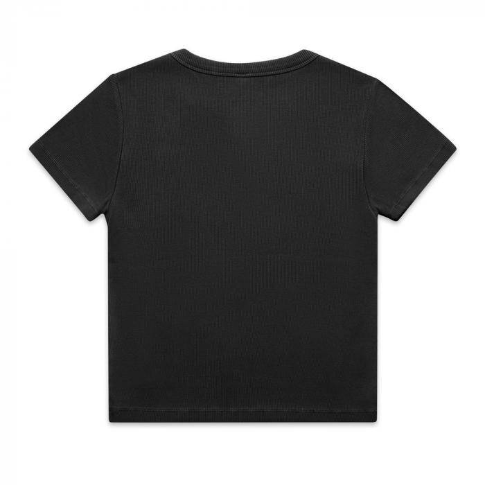 Womens Faded Organic Rib Tee
