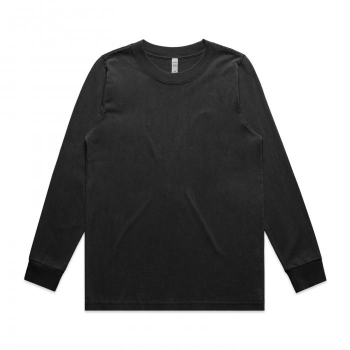 Womens Heavy Fade Long Sleeve Tee