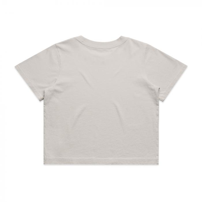 Womens Heavy Faded Crop Tee