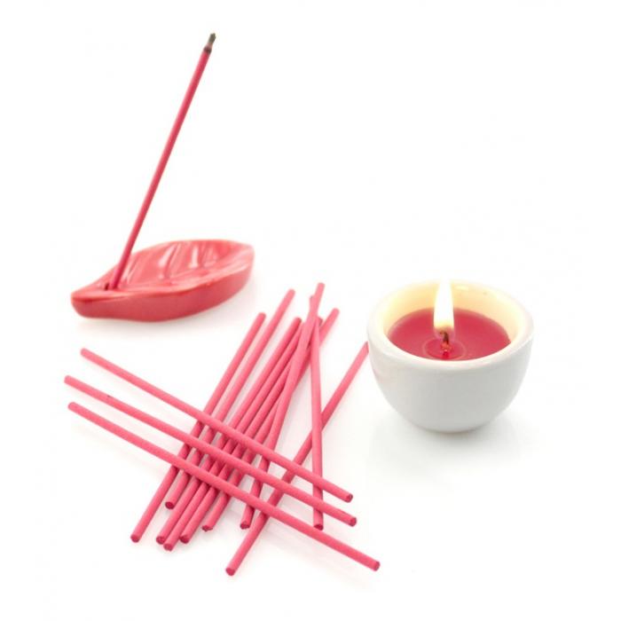 Inciense And Candle Set Nikel