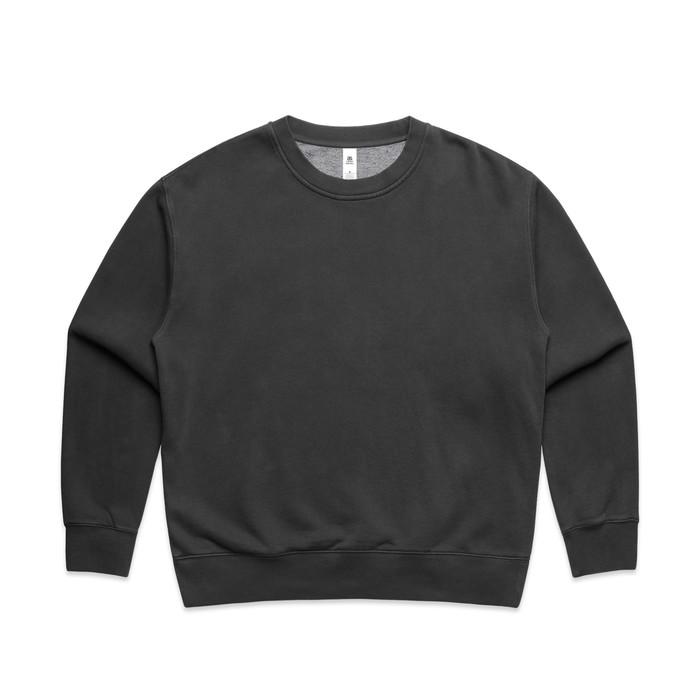 Womens Relax Faded Crew