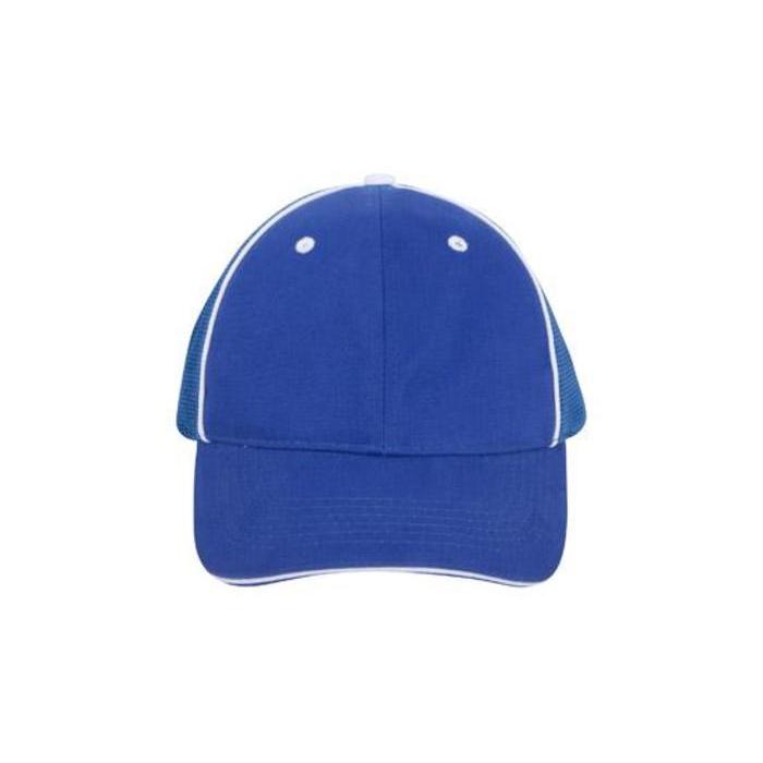 Brushed Chino Twill Cap with High Tech Mesh