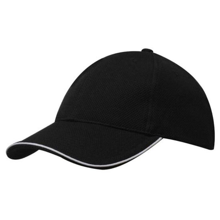 Double Pique Mesh Cap with Open Sandwich