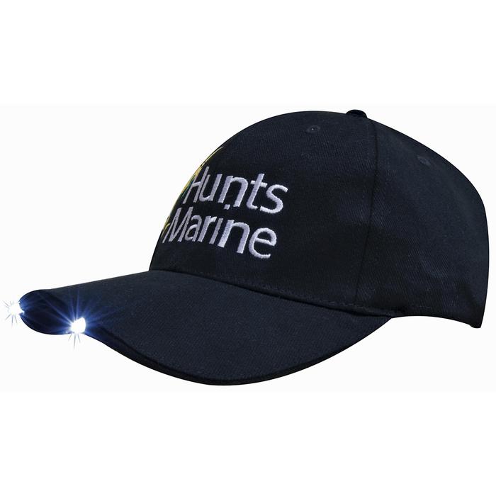 Brushed Heavy Cotton Cap with Led Lights in Peak