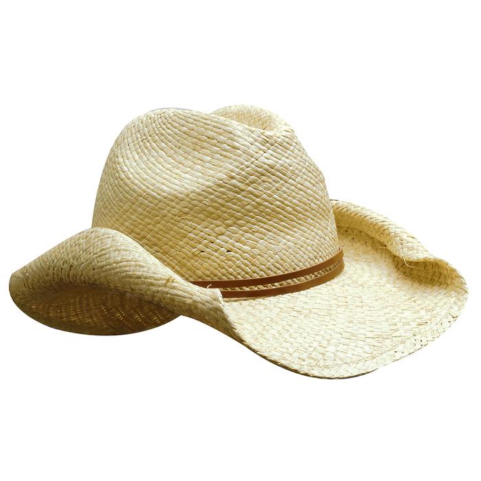 Ladies Cowboy Straw Hat