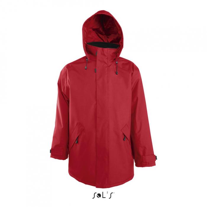 River Unisex Parka With Quilted Lining