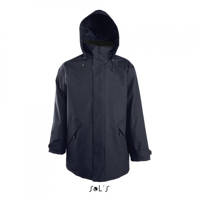 River Unisex Parka With Quilted Lining