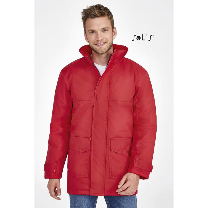 Record Unisex Fleece Lined Padded Parka