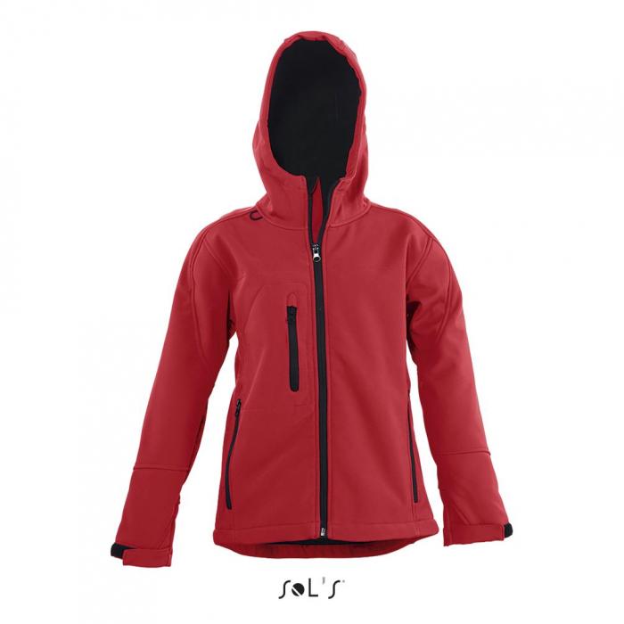 Replay Kids Hooded Softshell