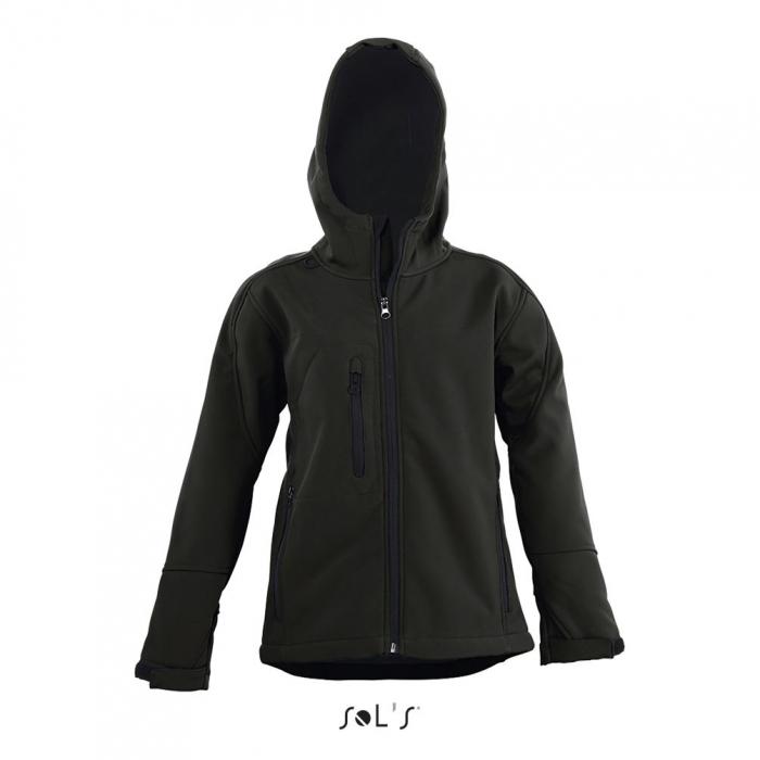 Replay Kids Hooded Softshell
