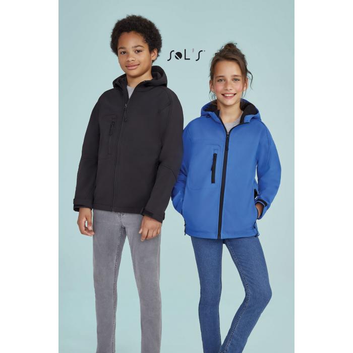 Replay Kids Hooded Softshell