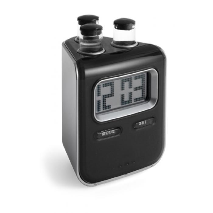 Custom Printed Promotional Plastic Clock Powered By Water Energy NZ Custom Gear