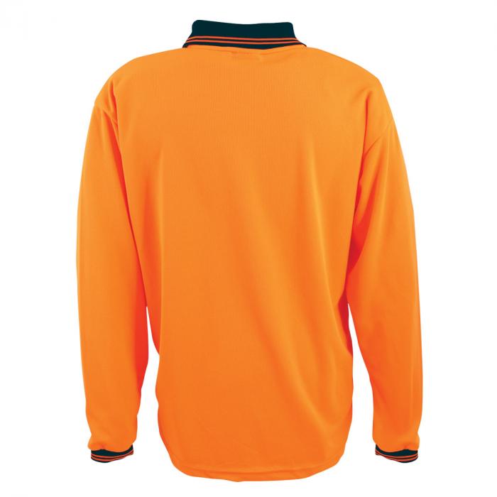 Hi Viz Polo  - Long Sleeve