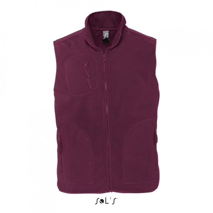 Norway Unisex Sleeveless Fleece Cardigan