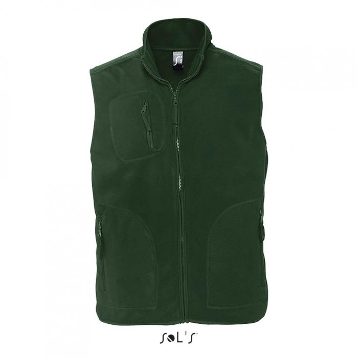 Norway Unisex Sleeveless Fleece Cardigan