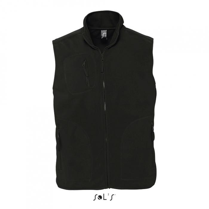 Norway Unisex Sleeveless Fleece Cardigan