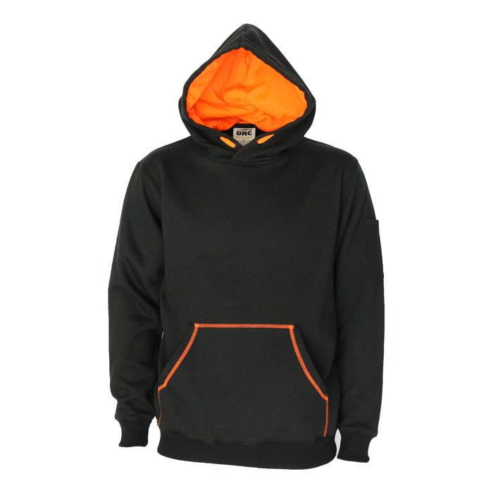 Kangaroo pocket super brushed fleece Hoodie