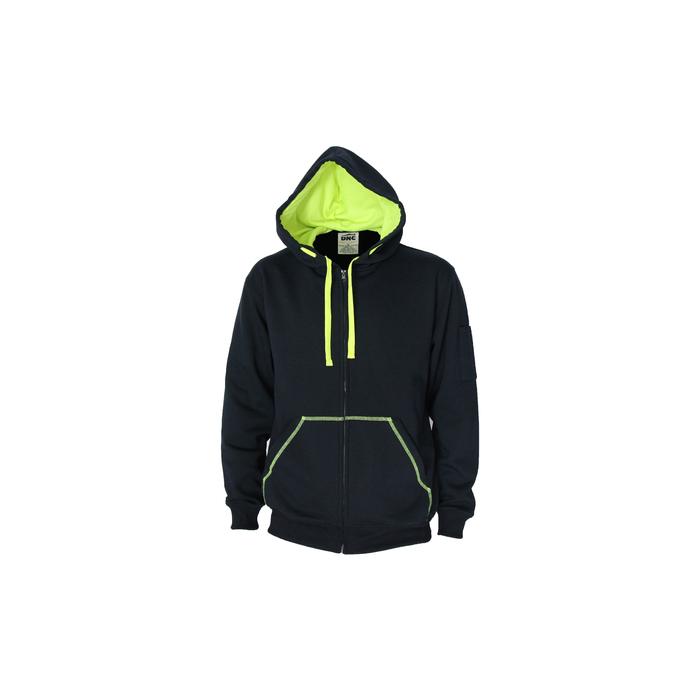 Full zip Super Brushed Fleece Hoodie
