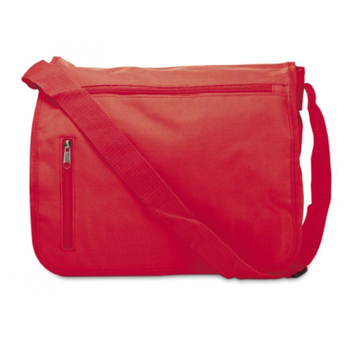 Shoulder Document Bag In A 600D Polyester Material