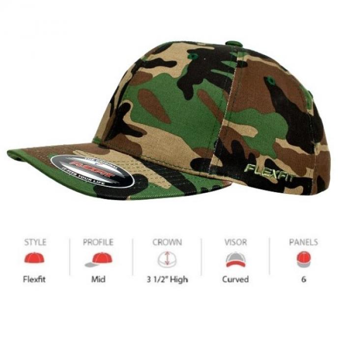 Camo Flexfit Perma Curve 