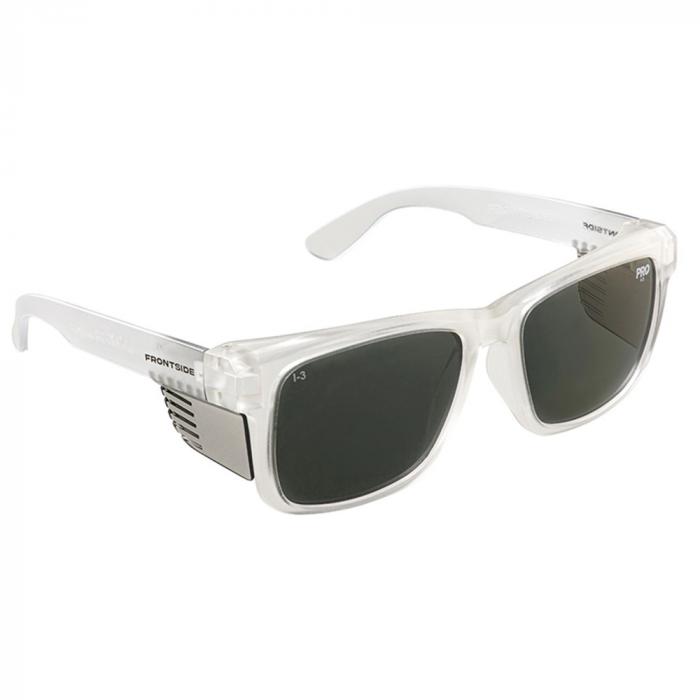 Safety Glasses Frontside Polarised Smoke Lens
