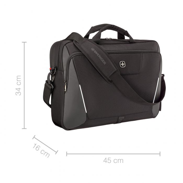 XE Brief 17in Laptop Briefcase with Tablet Pocket