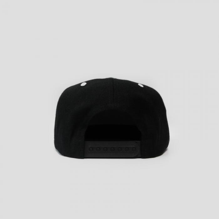 Flexfit Floral Peak Black Cap 