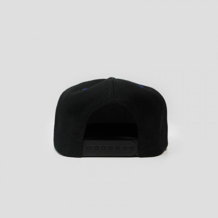 Flexfit Floral Peak Black Cap 