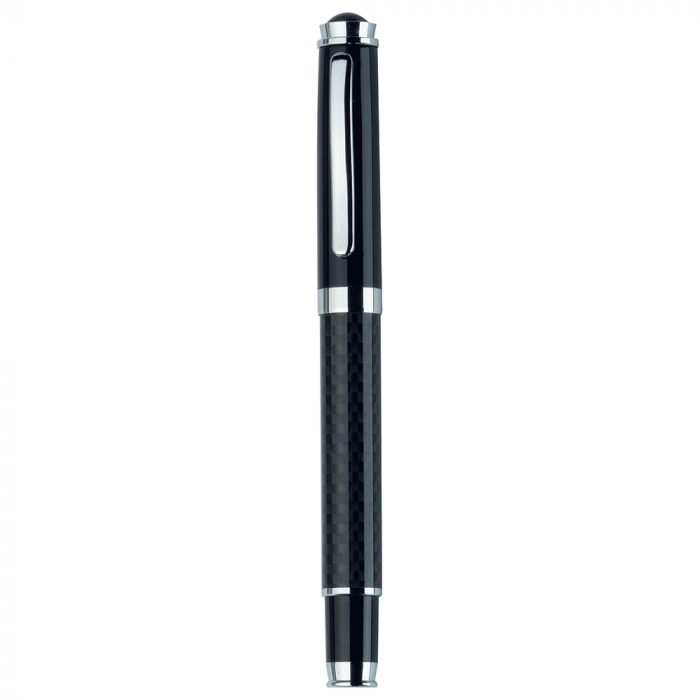 Custom Printed Promotional The Range Carbon Fibre Rollerball Pen NZ