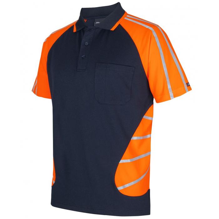 Street Spider Polo With Reflective Stripes