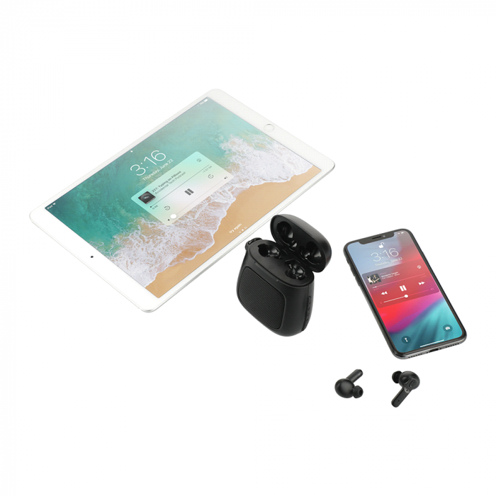 Bullet Remix Auto Pair True Wireless Earbuds and Speaker