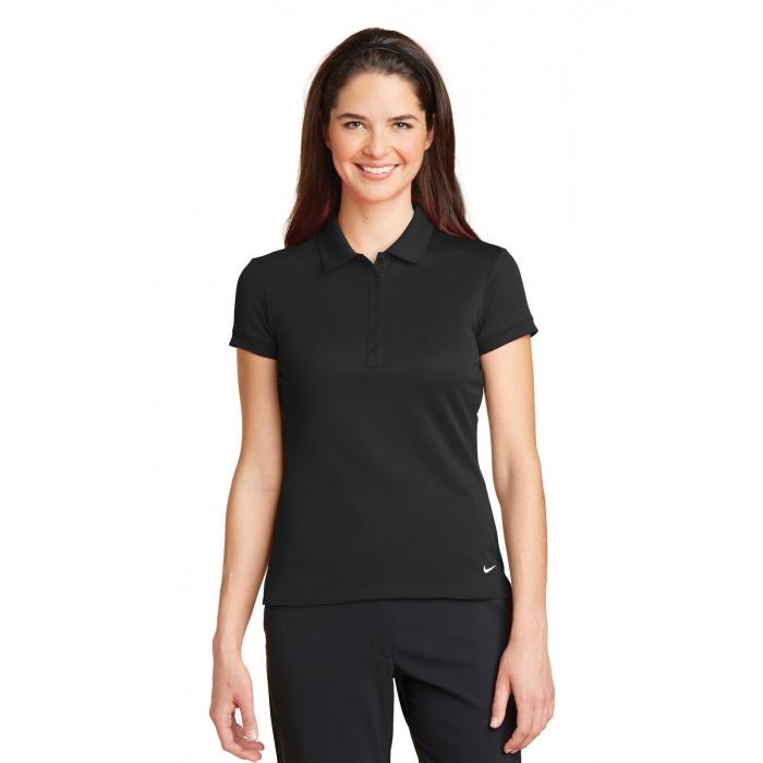 Nike Ladies Dri-FIT Solid Icon Pique Modern Fit Polo