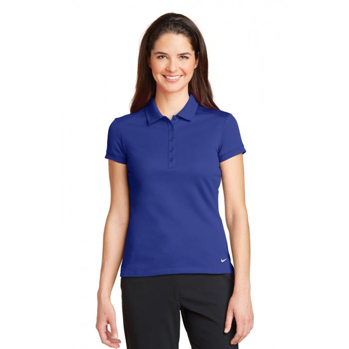 Nike Ladies Dri-FIT Solid Icon Pique Modern Fit Polo