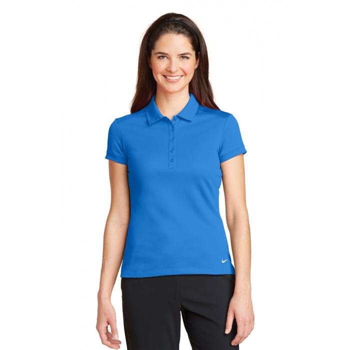 Nike Ladies Dri-FIT Solid Icon Pique Modern Fit Polo