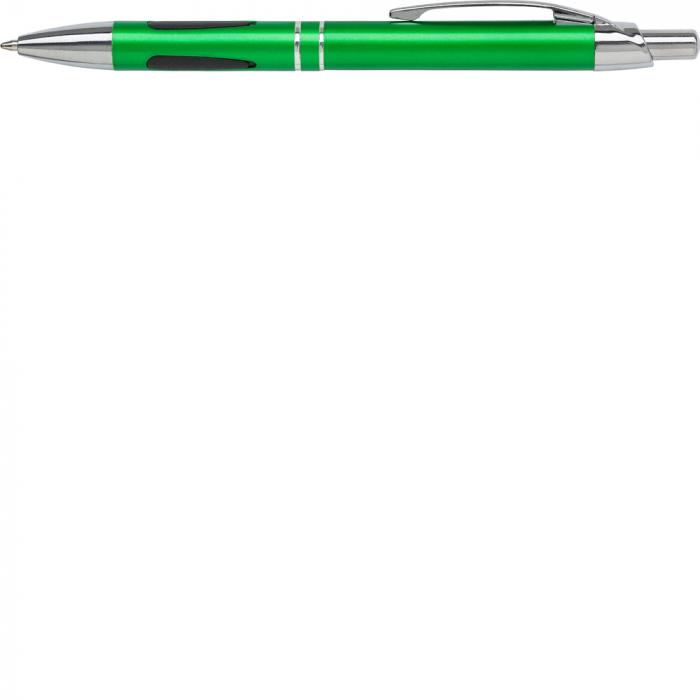 ABS ballpen with rubber grip pads Evie