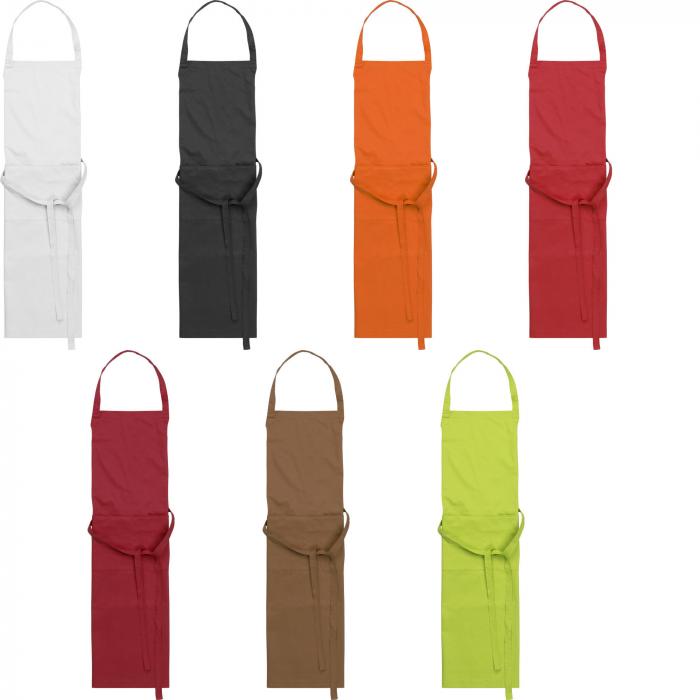 Cotton and polyester (240 gr/m) apron Luke
