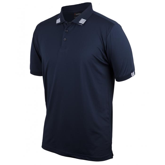 Podium 4 Stripes Short Sleeve Stretch Polo