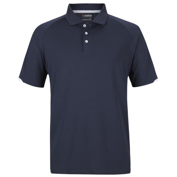 Podium Contrast Stretch Polo