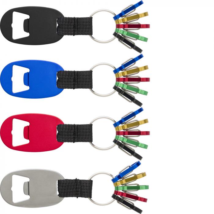 Aluminium 2-in-1 key holder Courtney