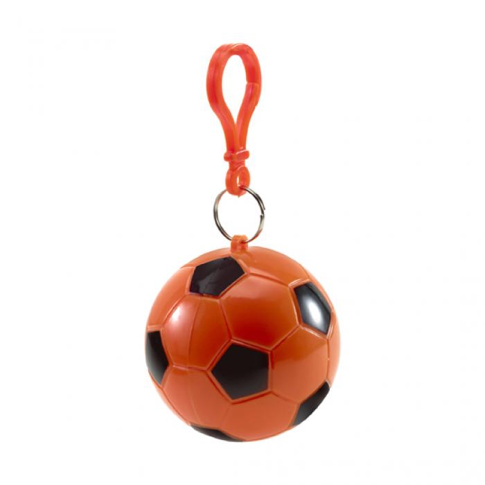 Poncho In A Plastic Football With Belt Attachment