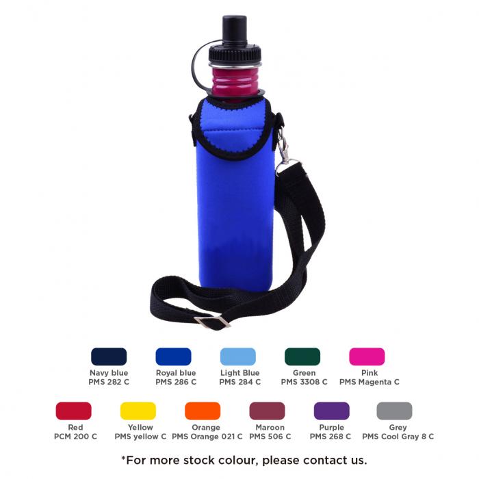 Bottle cooler with Strap