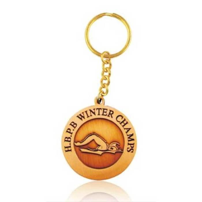Stamped Bronze Keyrings