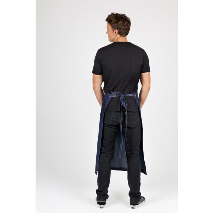 Custom Printed Promotional Long Waist Cotton/Denim Apron NZ Custom Gear